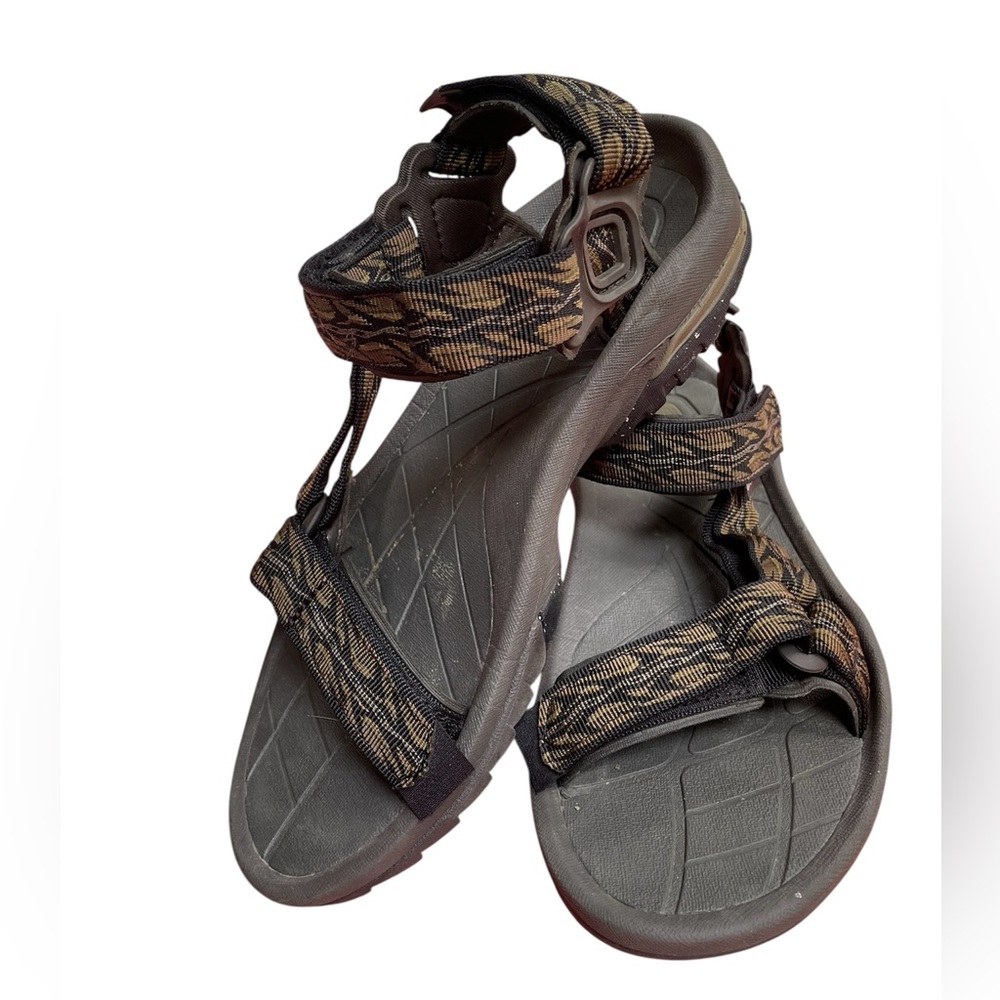 Teva Black and Brown Sandals